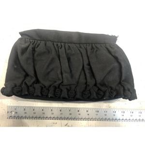 Lewis Black Wool Clutch with original mirror